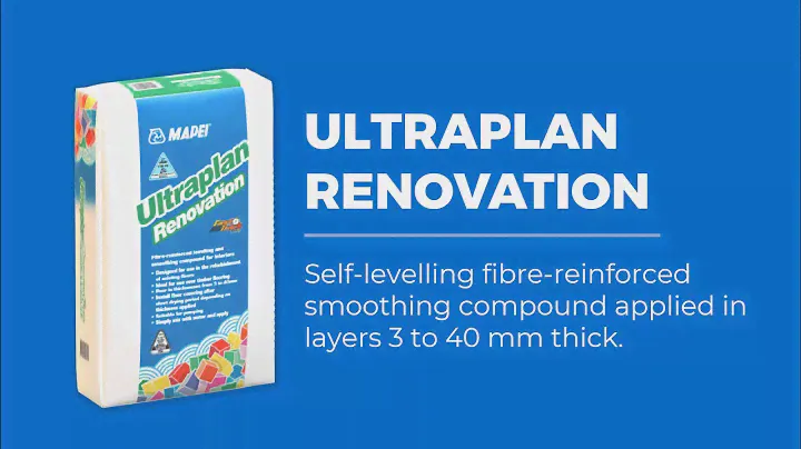 ULTRAPLAN RENOVATION | Fibre-Reinforced Self-Levelling Compound for Interiors | MAPEI New Zealand