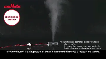 Microblower  High-speed airflow: Visualizing the flow of air