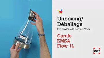 Unboxing/Déballage Carafe EMSA Flow