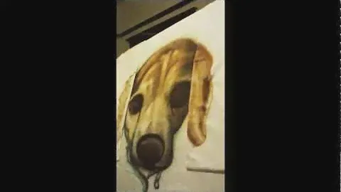Airbrushing with Dye-Na-Flow by Jacquard