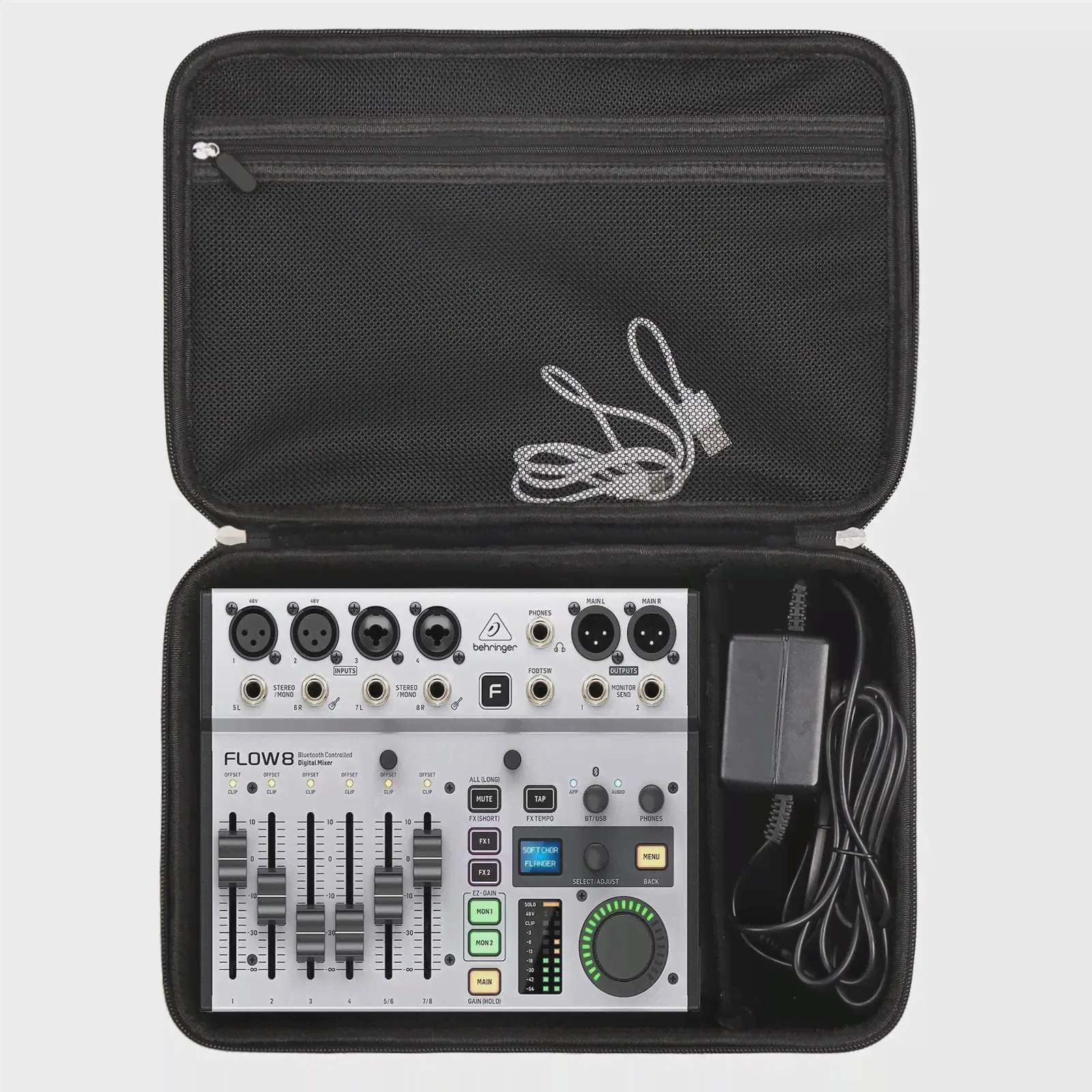 Дорожный футляр для жесткого хранения DJ для Behringer Flow 8 / Xenyx 802 Premium 8-Input цифровой микшер-3